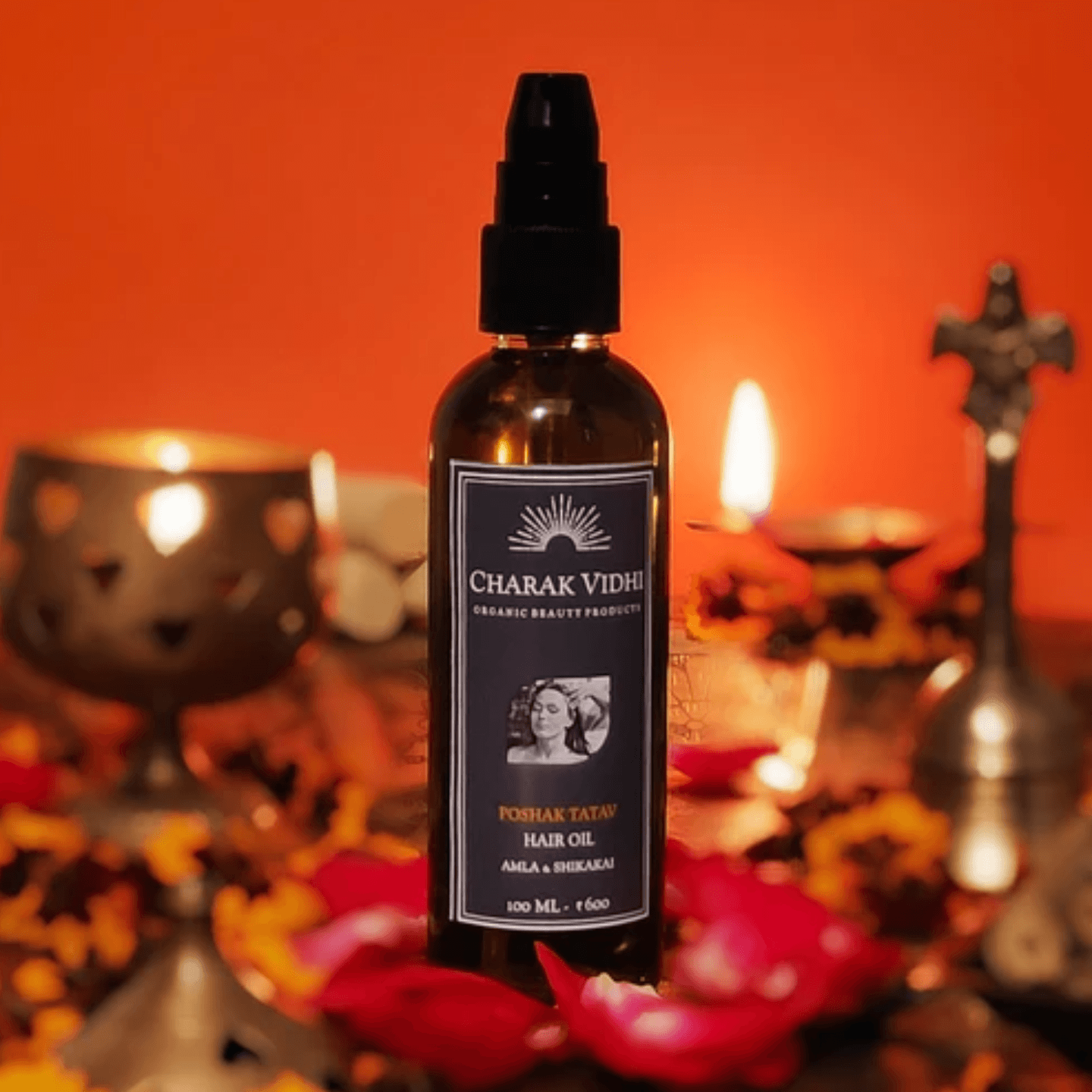 Amla and Shikakai Poshak Tatva Hair Oil