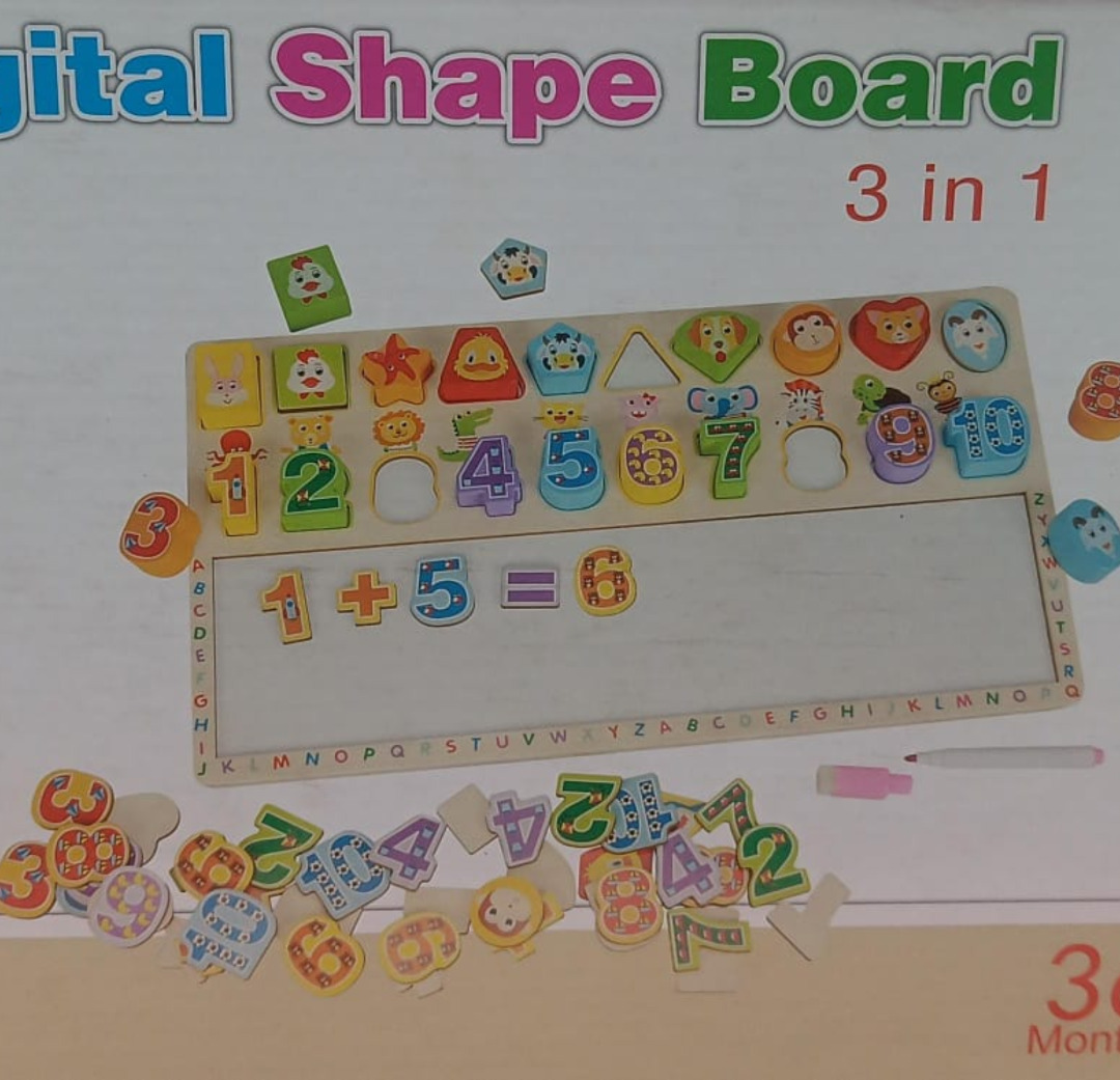 Esmi®- *Wooden Digital Shape Board*