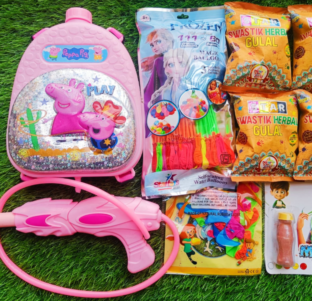 Holi Combo 11

🎨🎨🎨🎨🎨🎨🎨🎨
Esmi - 🎨 *Platinum Holi Combo*   All in 1🎨
- Peppa Pig