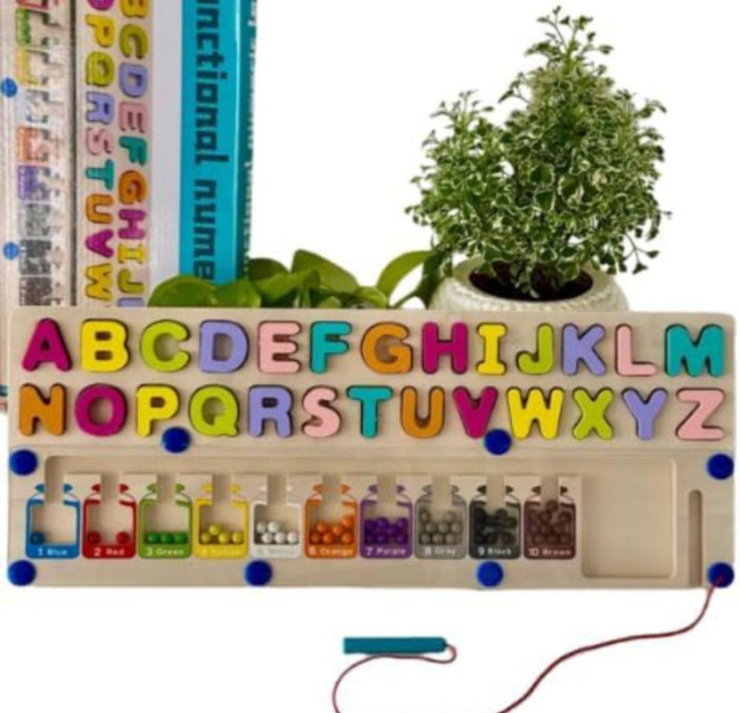 Esmi®- *Multi Functional 3 in 1 Educational Wooden Board*