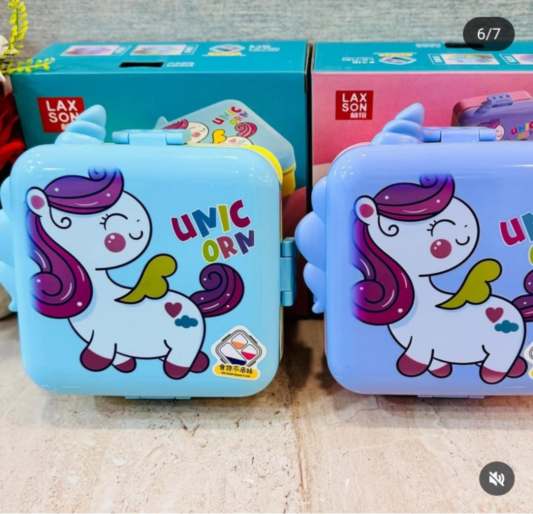 Esmi®- *Premium quality stainless steel lunch boxes*
 - Unicorn 