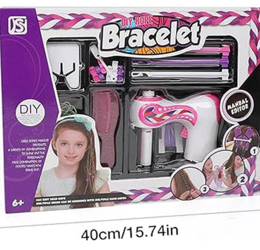 Esmi®- *DIY Rope Bracelet/ Hair Braider Set*