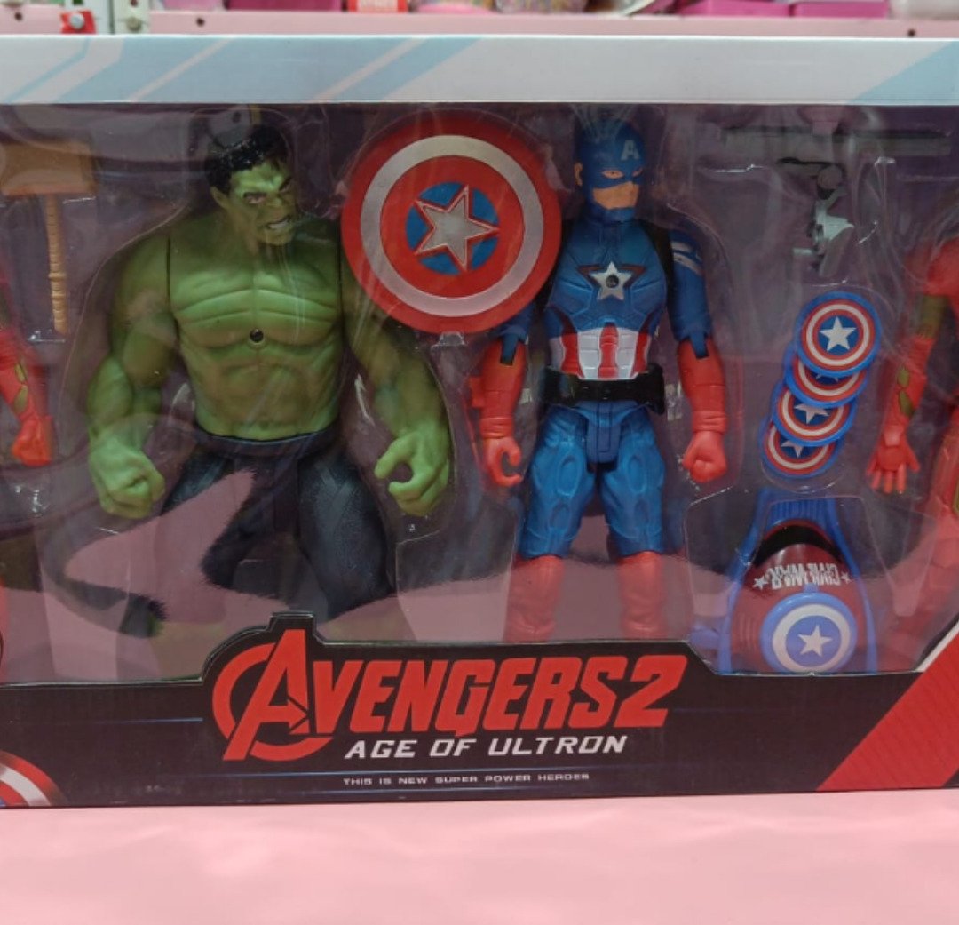 Esmi®- *Avengers Big Figure Set with launcher*