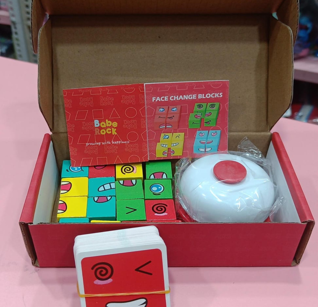 Esmi®- *Face Rubic cubes with Bell*