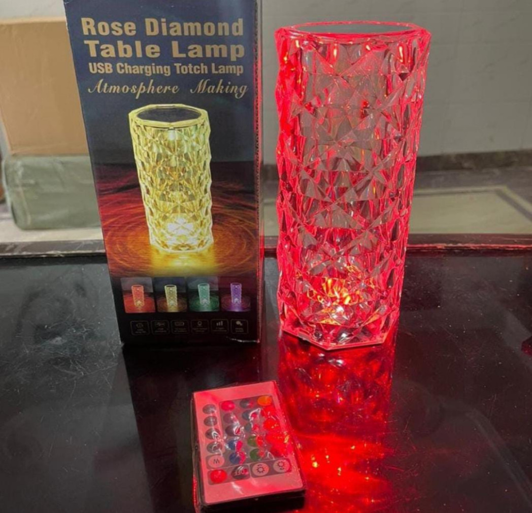 Esmi- Diamond Crystal Look Touch Lamp