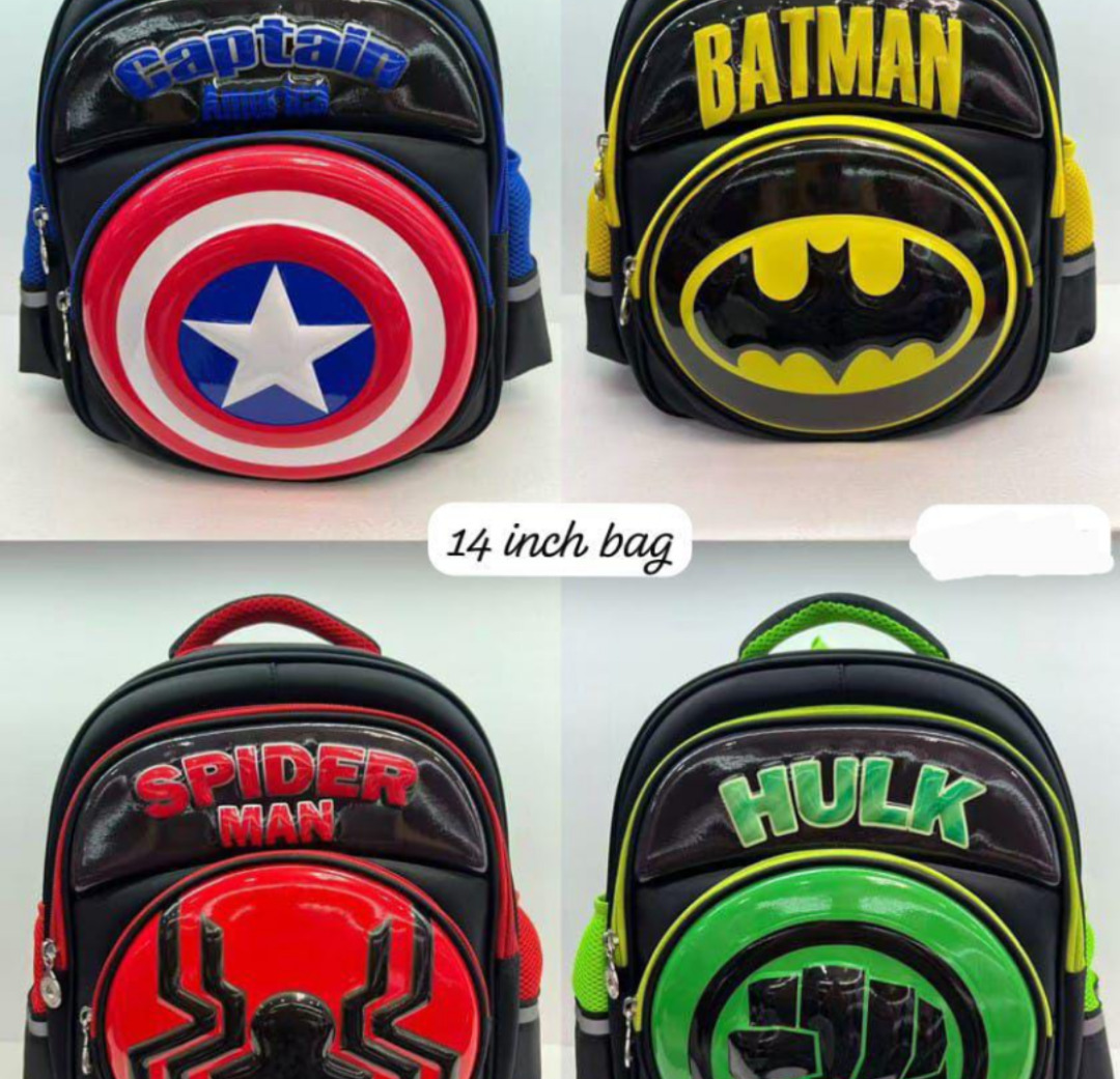 Esmi®- *Avengers Premium Hardcase Front School Bag*