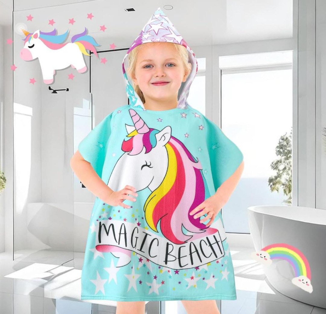 Esmi®- *Premium Quality Cute Hooded Cloak Towel*
