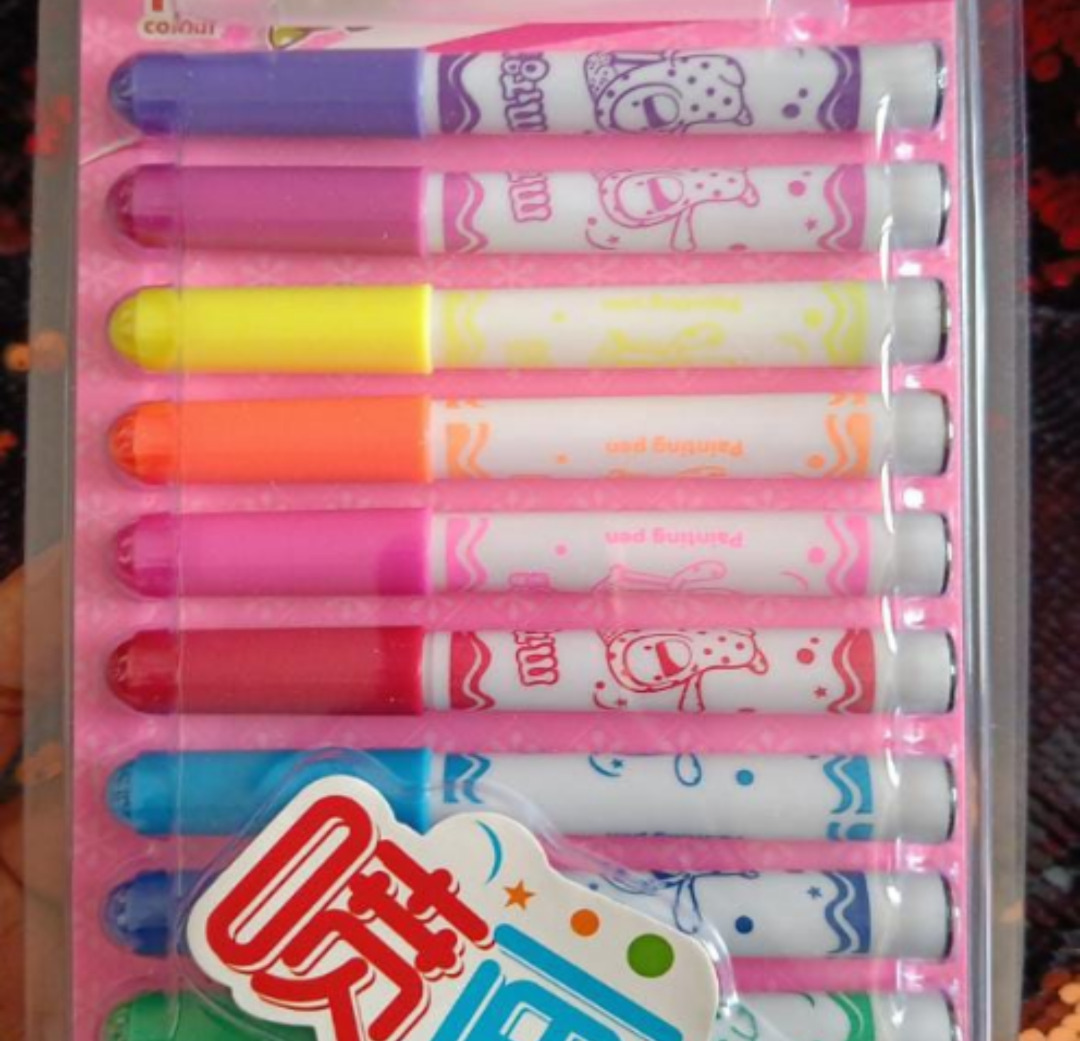 Esmi®- *Blow pens with Stencils