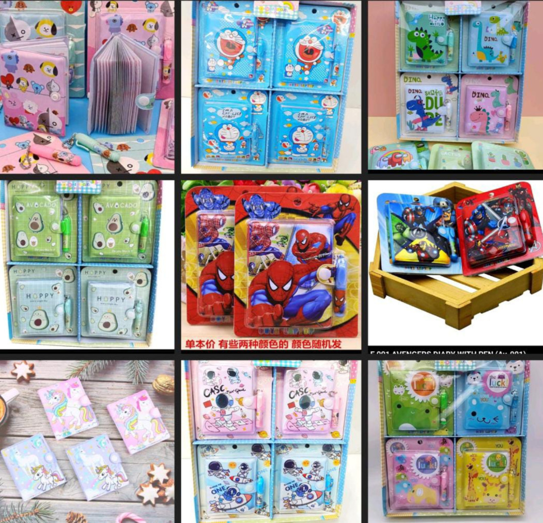 Esmi®- *Diary & Pen set - Blister packing*
