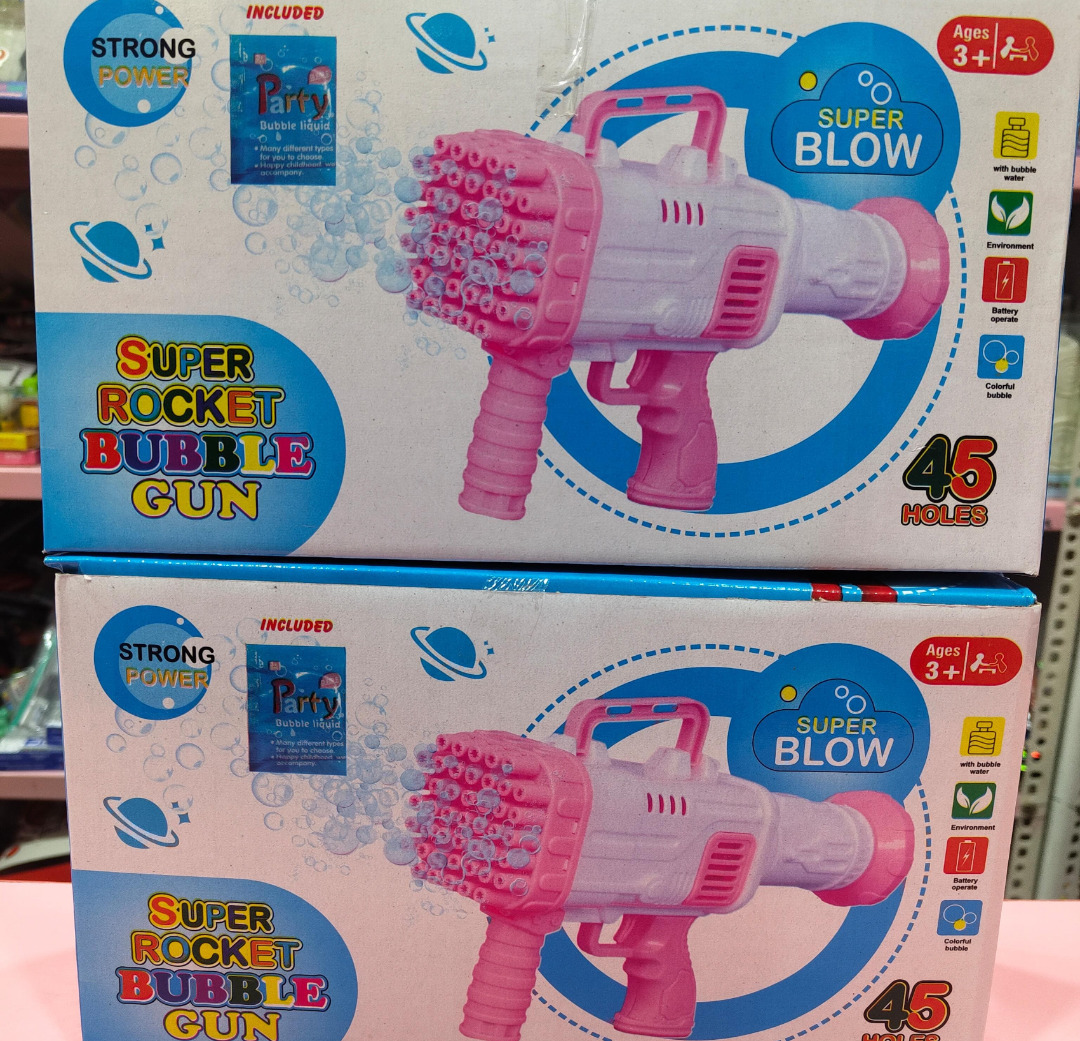 Esmi®- *45 Hole Super Rocket Bubble Gun*