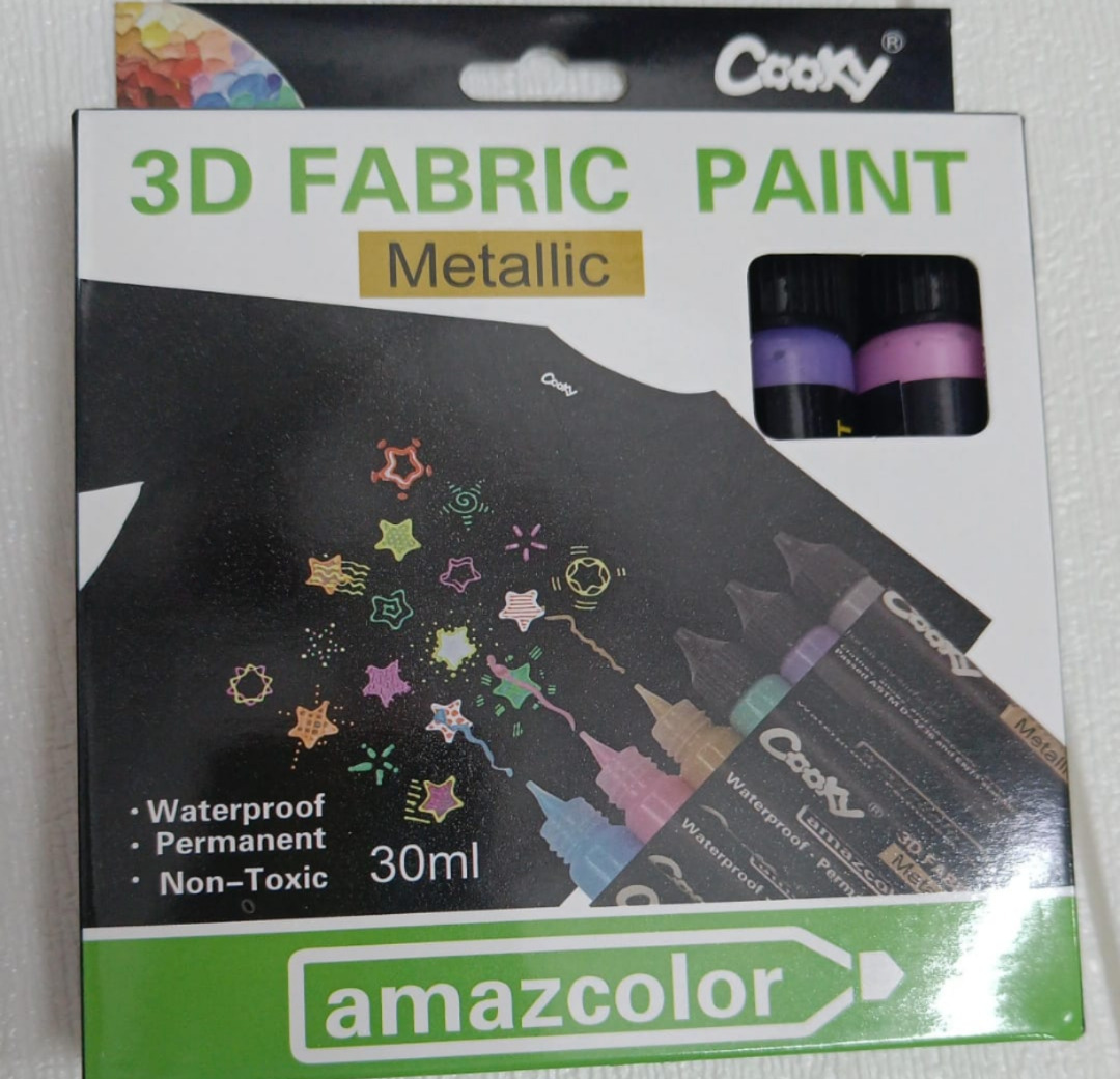 Esmi®- *3D Fabric Metallic Paint*