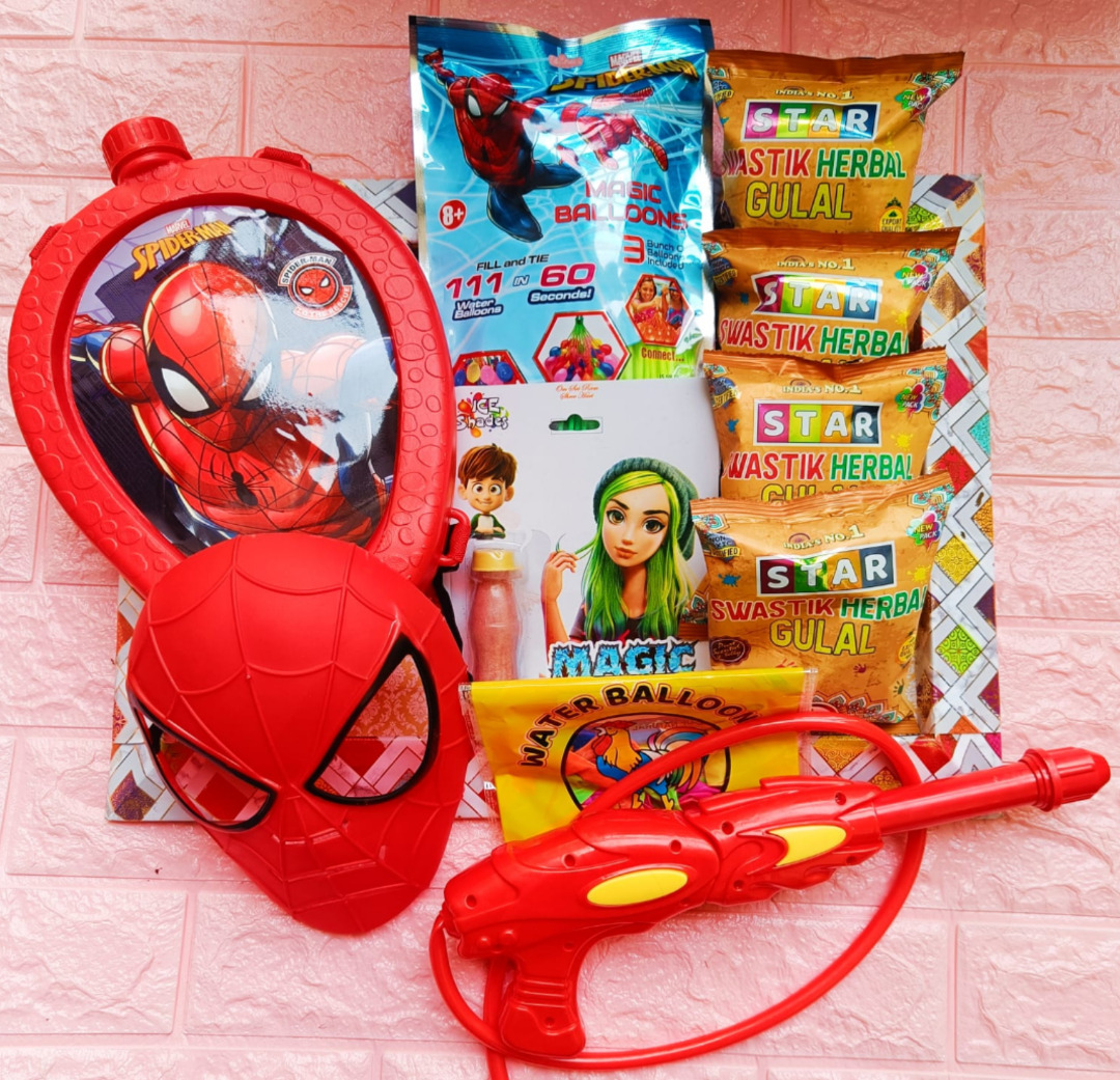 Holi Combo 2
🎨🎨🎨🎨🎨🎨🎨🎨

Esmi - 🎨 *3D Mask Holi Combo*   All in 1🎨

Theme - Spider