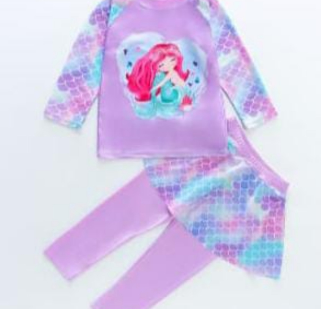 Esmi- Swimsuit Full Sleeves - Girls