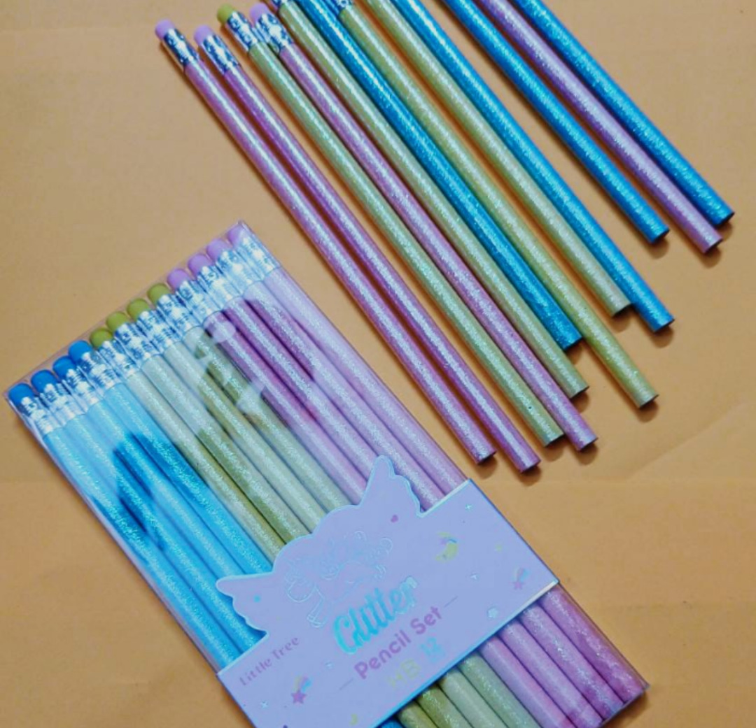 Esmi®- *Glitter Pencil Set of 12 pc*