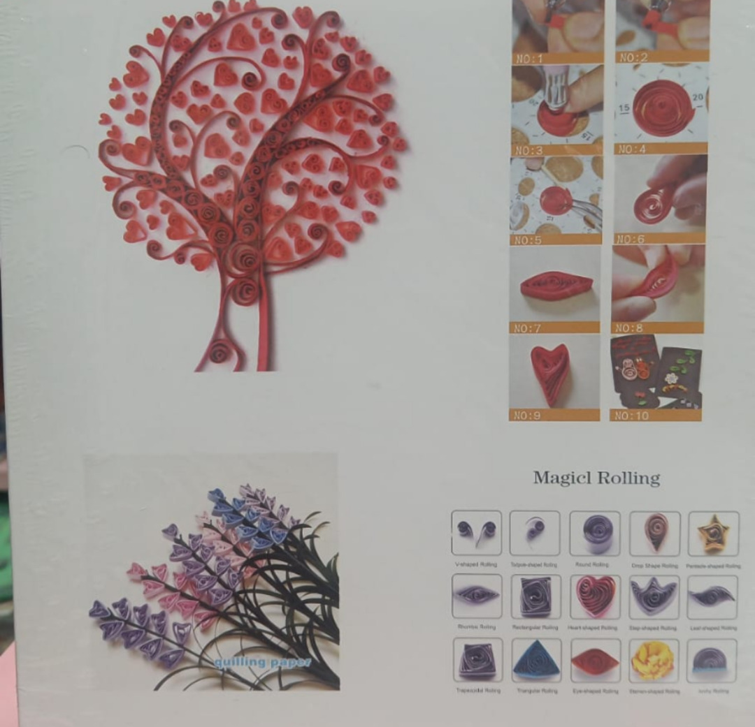 Esmi®- *DIY Magical Paper Quilling Canvas Kit*