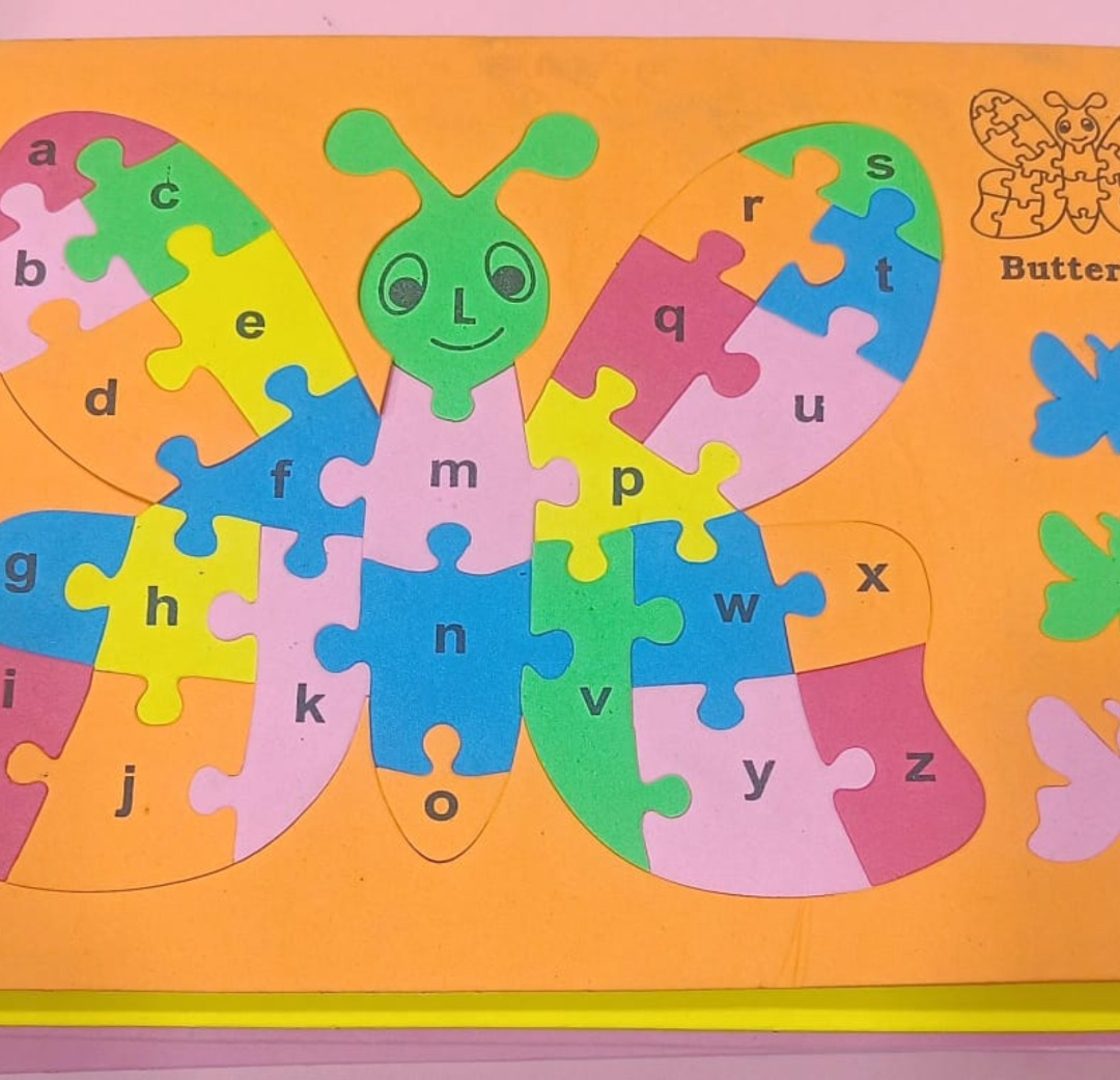 Esmi®- *Soft Foam Puzzle - Early Learning Board*
 - Random prints 