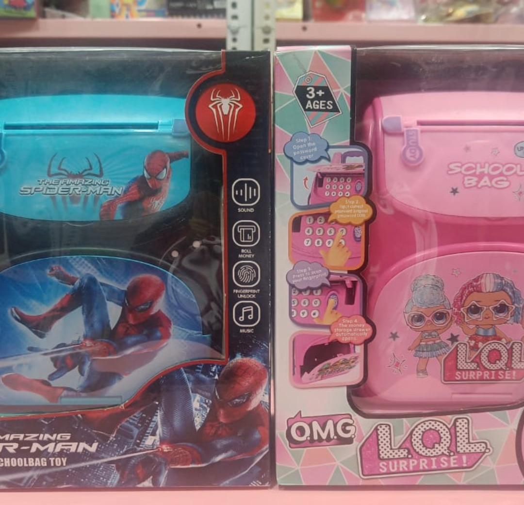Esmi®- *Intelligent School Bag - Piggy/Money bank - Automatic- Light & Music*
