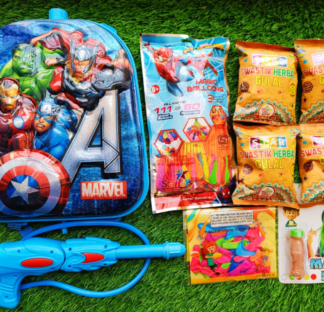 Holi Combo 6

🎨🎨🎨🎨🎨🎨🎨🎨
Esmi - 🎨 *3D Deluxe Holi Combo*   All in 1🎨
- Captain America 