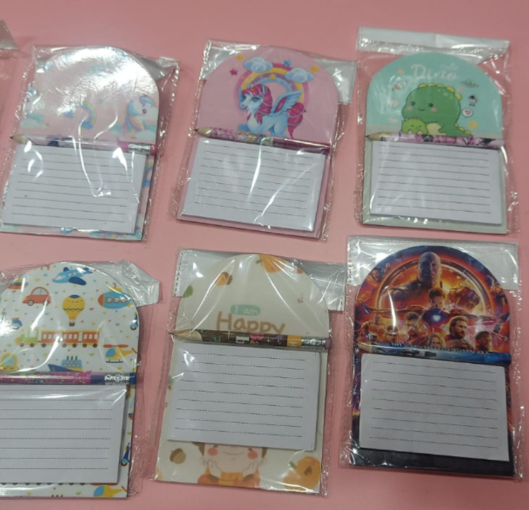 Esmi©- *Fridge Magnet Holder with Notes diary & Pencil*