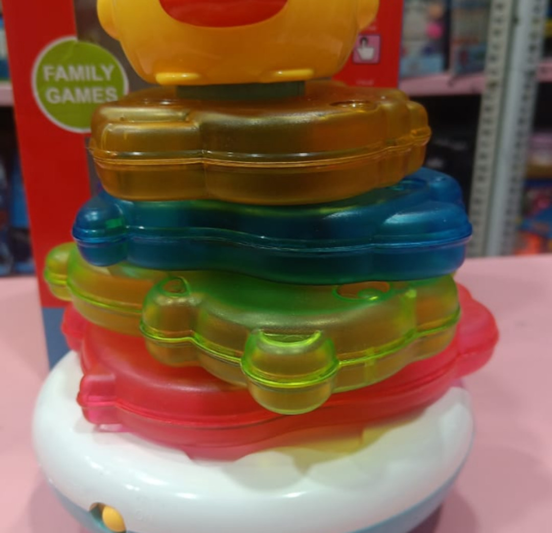 Esmi®- *Rainbow Duck - Musical Stacking Ring Set*