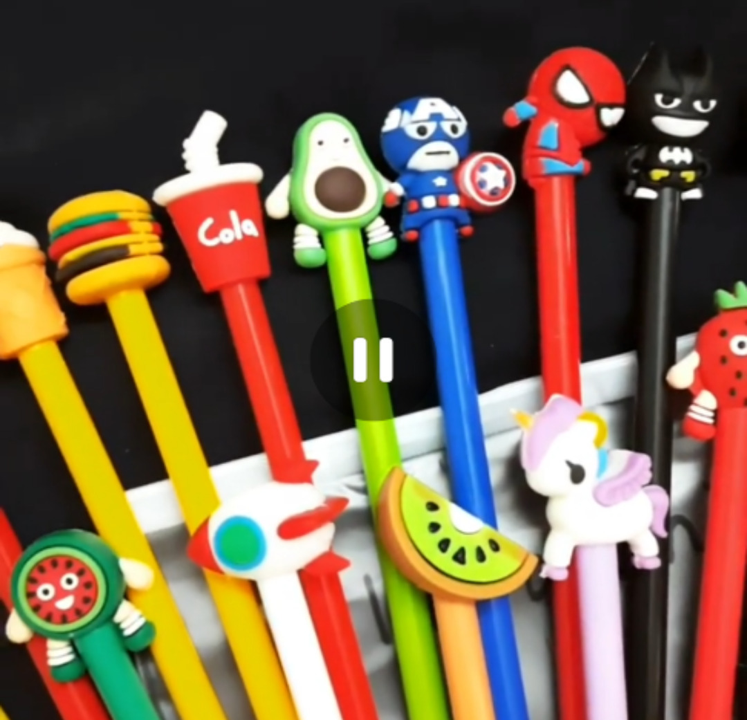 Esmi- Kawai Pens & Pouch combo - 10