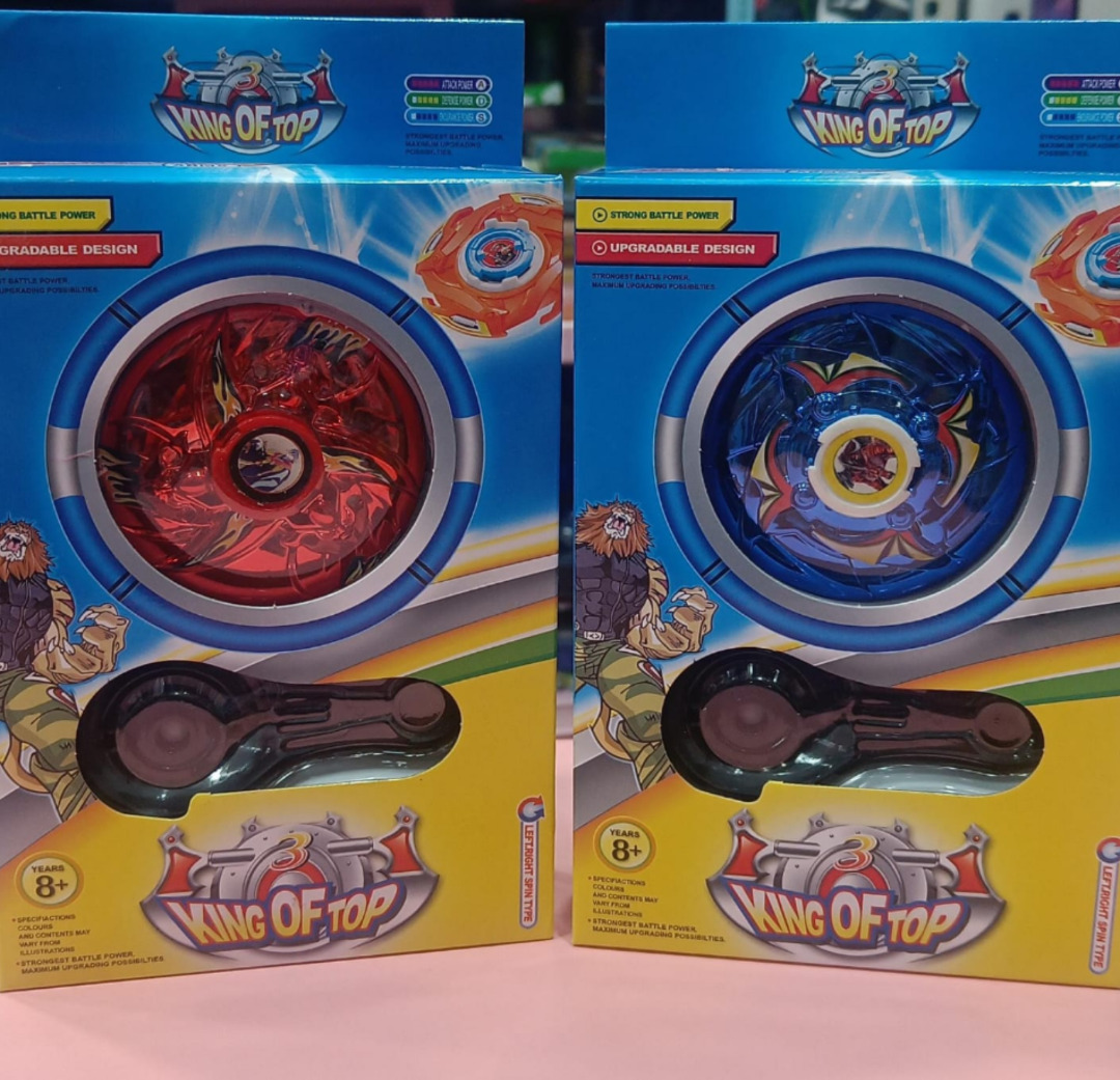 Esmi®- *Top Beyblade*

Metal material, Beyblade with launcher