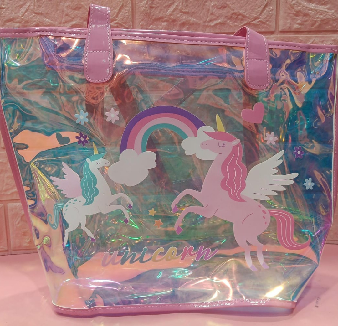 Esmi®- *Holographic Unicorn Schick Tot Bag*