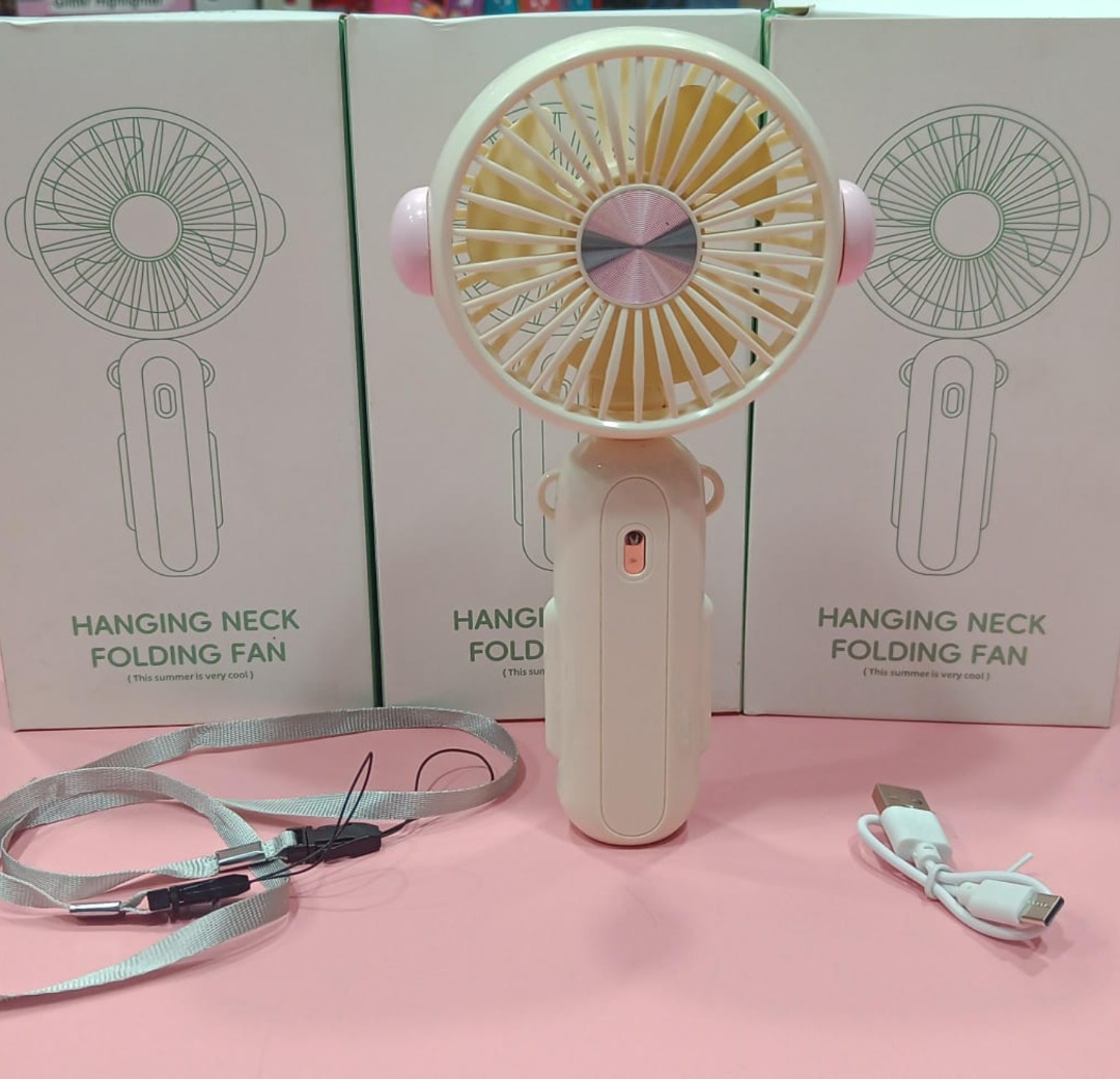 Esmi®- *Hanging Neck Folding Fan*