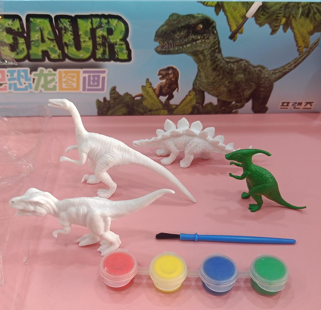 Esmi®- *DIY Dinasaur Color Painting Kit*