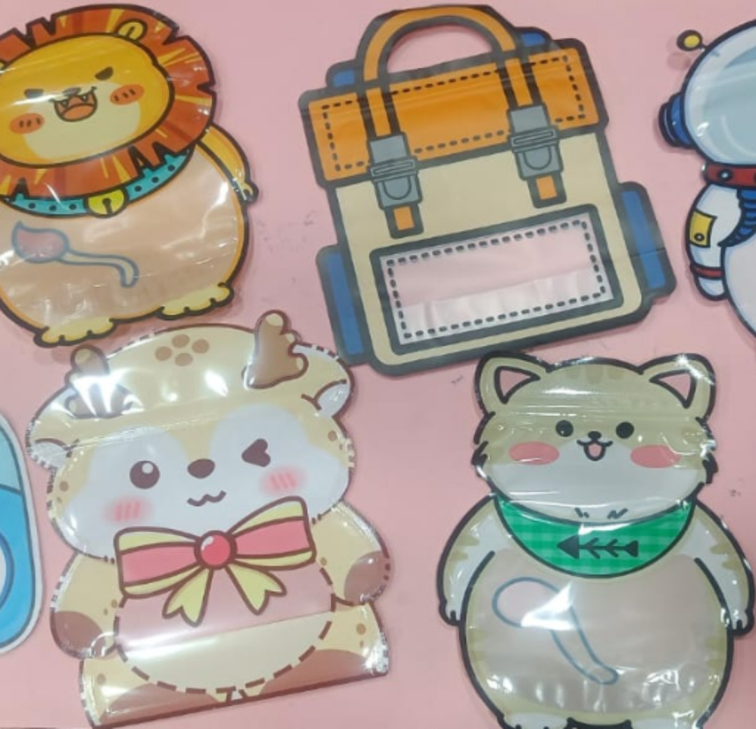 Esmi®- *Premium quality Cute Theme printed Pouches for Candy/Toys/Stationary/Jewellery*
 - Set of 10