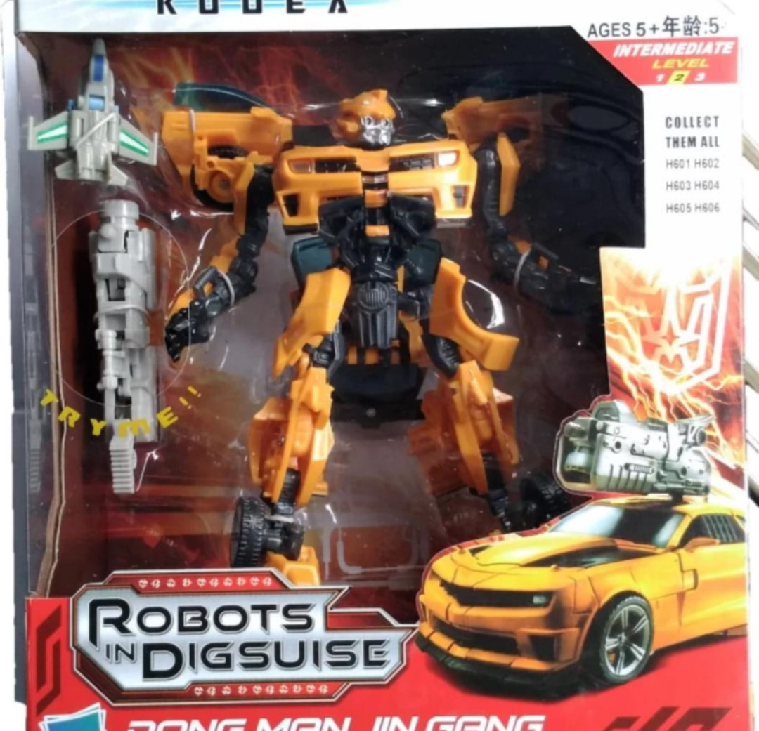 Esmi® - Transformer/ Bumblebee Robot to Car / Truck transformer toy
