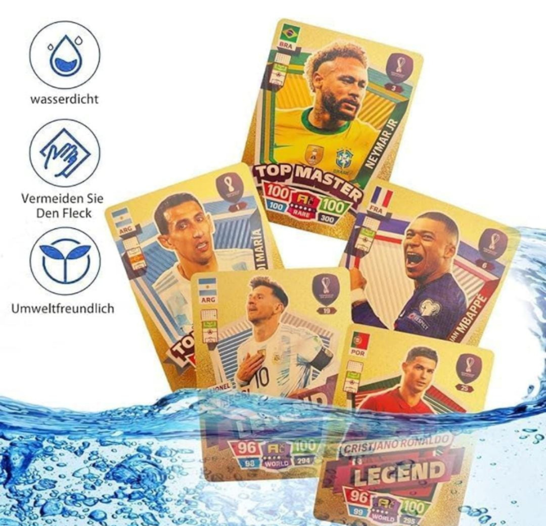 Esmi®- *Golden World Football Stars - cards*

55 cards