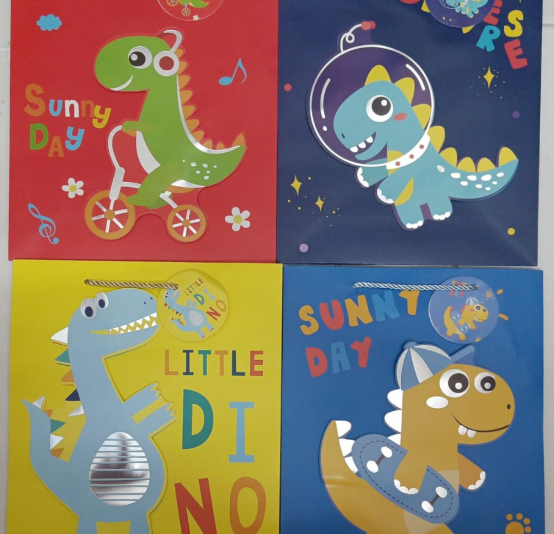 Esmi®- *3D Glitter Thick/Hard Paper Gift Bags*
