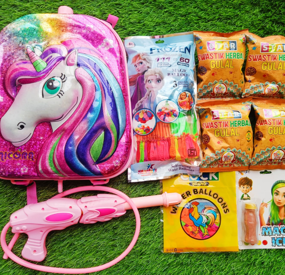 Holi Combo 6

🎨🎨🎨🎨🎨🎨🎨🎨
Esmi - 🎨 *3D Deluxe Holi Combo*   All in 1🎨
- Unicorn 