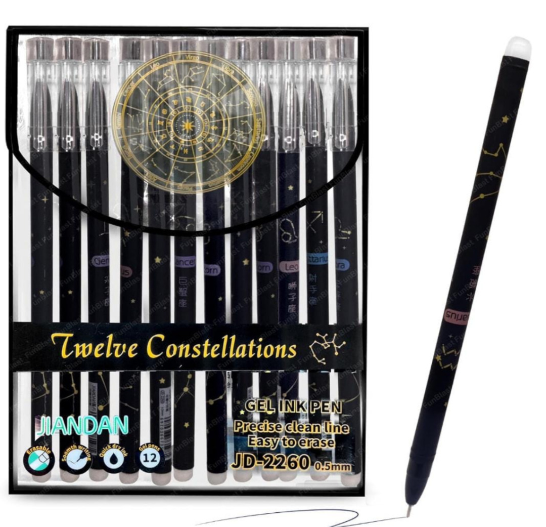 Esmi®- *Erasable pens Set*

Set of 12 pc