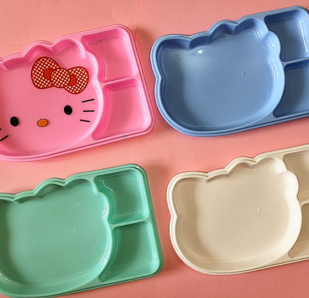 Esmi®- *Kanjak Plates- Kitty* - Set of 12 