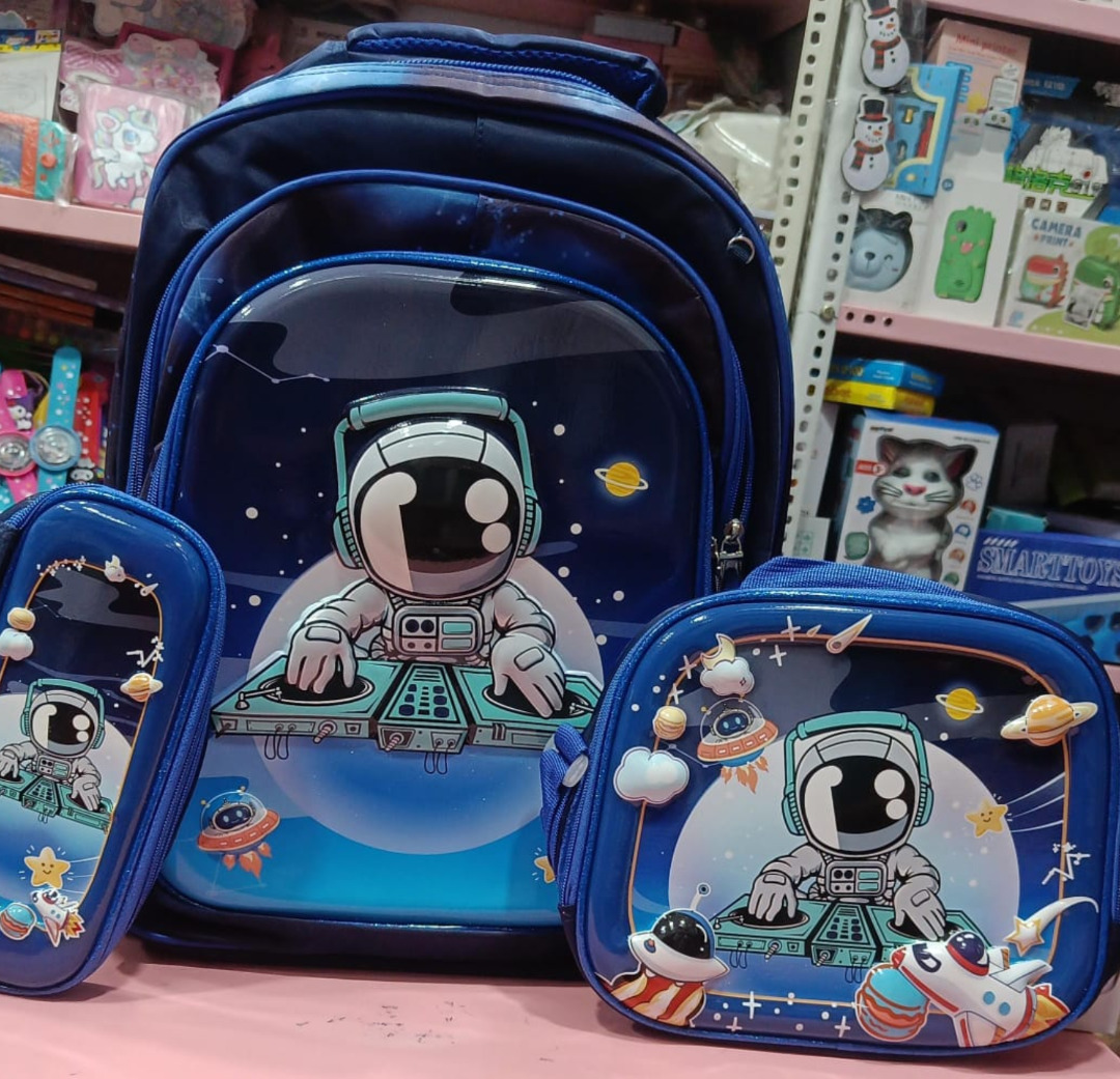 Esmi®- *3pc School Bag Combo Set* - Space