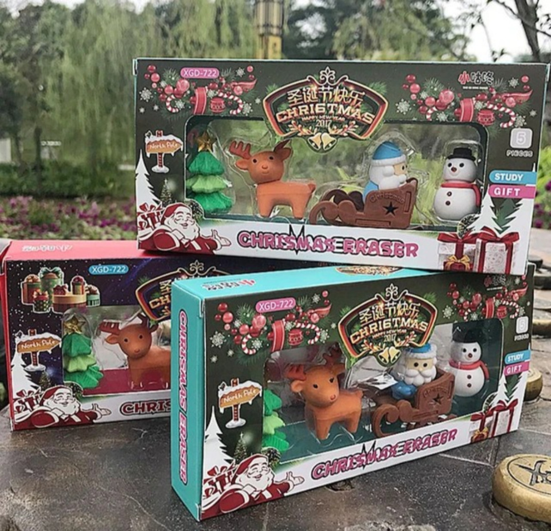 Esmi®- *Christmas Eraser Set*