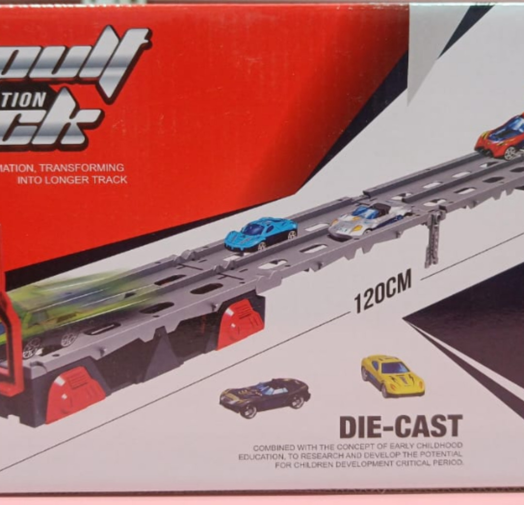 Esmi®- *Die Cast Deformation Truck with track*