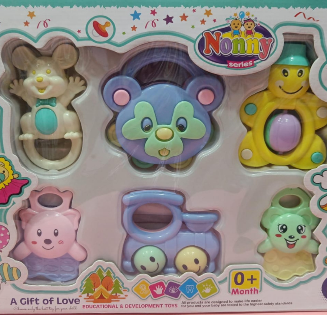 Esmi®- *Rattle Set- 6 pcs set*