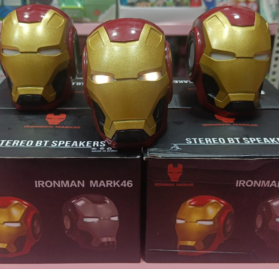 Esmi®- *Iron Man Golder Bluetooth Speakers