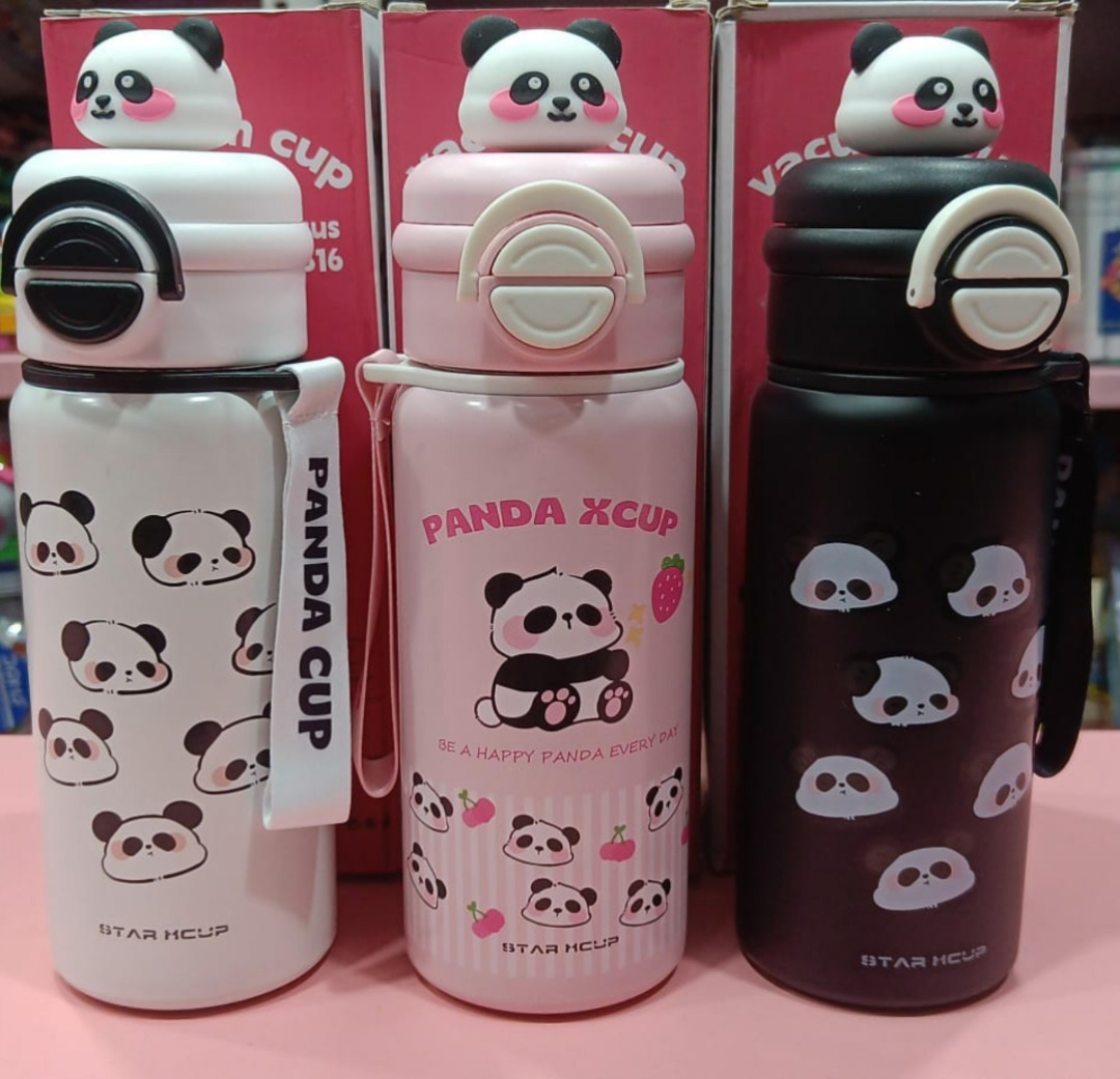 Esmi®- *Pookie 3D Panda Dual Sipper Bottle*

550 ml