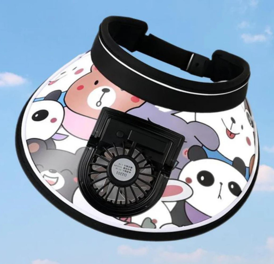 Esmi®- *Electric Cap Fan  with Usb cable*