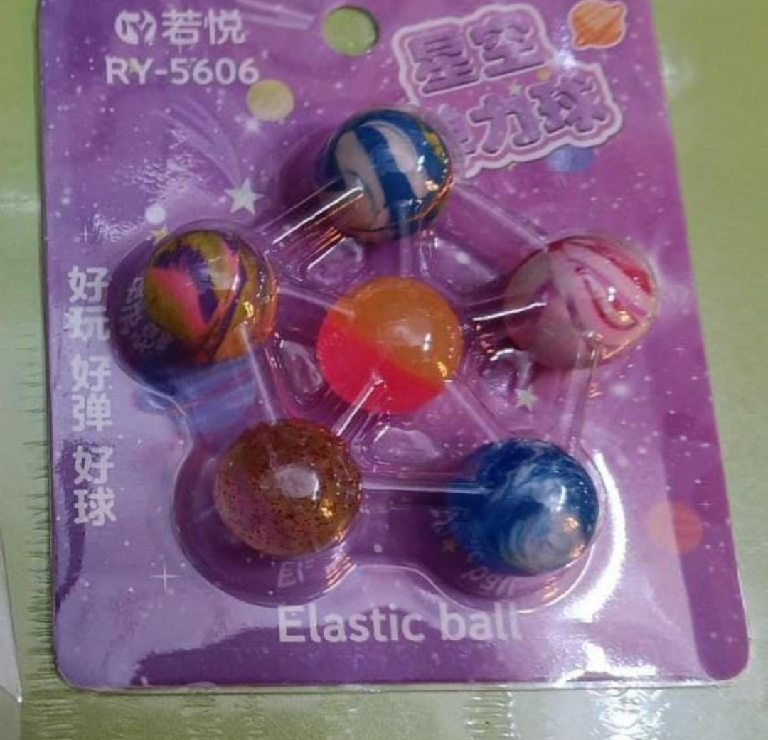 Esmi®- *Crazy/Elastic Ball* - 6 balls set