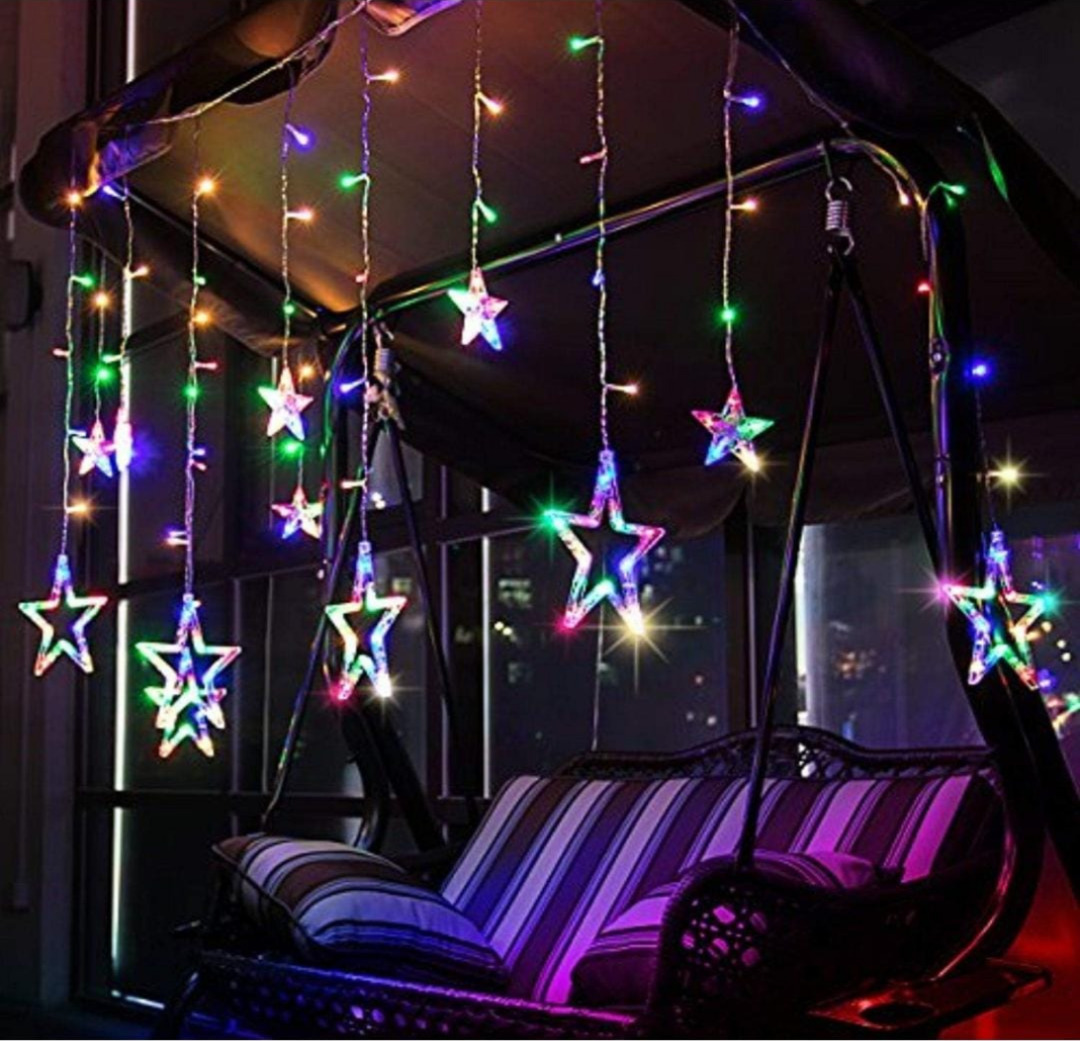 Esmi®- ⭐ *led Light 12 strings curtain*