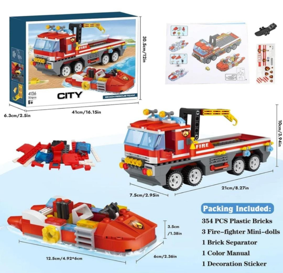 Esmi® - *COGO Lego - Beach Rescue Team*