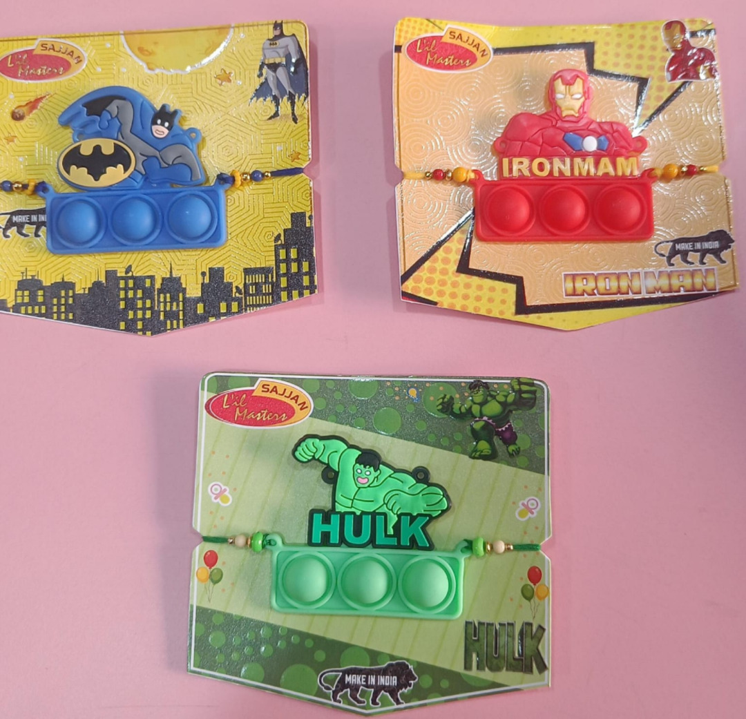 Esmi® - *SuperHero Popit Rakhi*