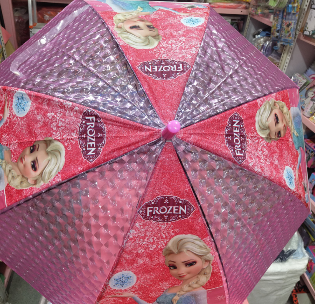 Esmi®- *Kids Half 3D & Half Cartoon Umbrella*