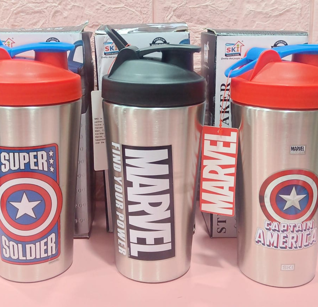 Esmi®- *Steel Gym Shaker - Marvel*