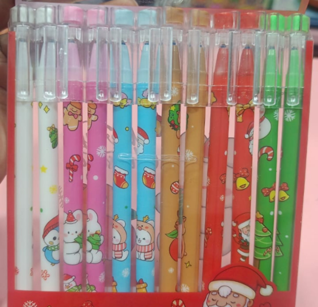 Esmi®- *Erasable Pens Set- Christmas Theme*